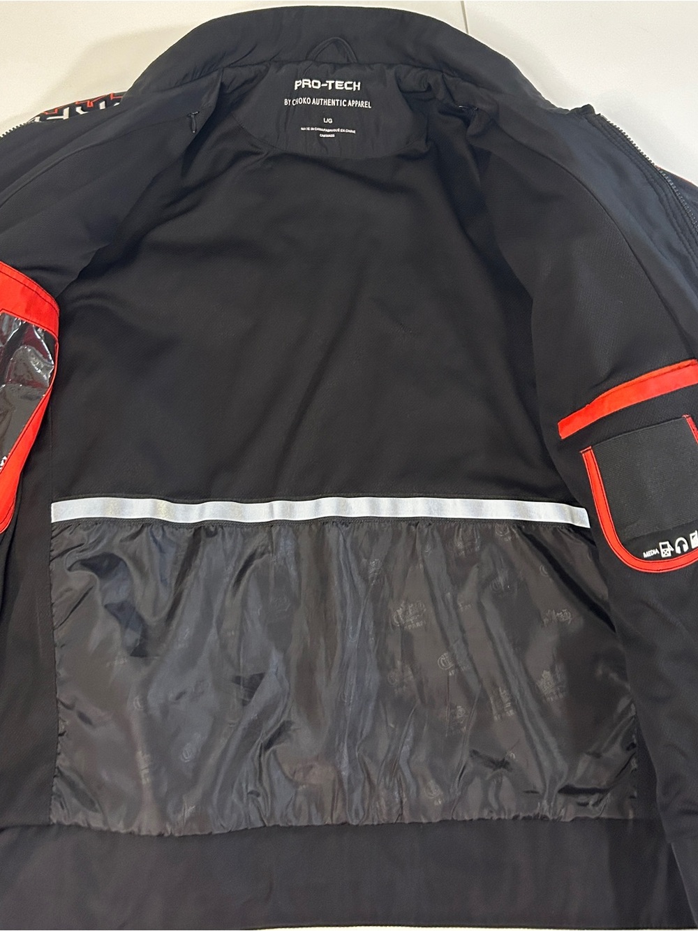 Dodge Challenger Racing Jacket Choko Pro-Tech Embroidered Spellout Large - Picture 4 of 4